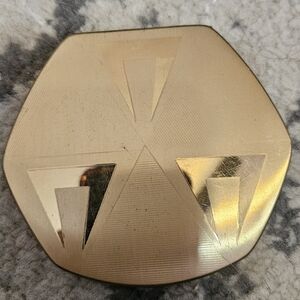 Vintage 1940s 1950s Elgin American Gold Powder Mirrored Compact